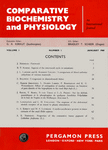 Go to journal home page - Comparative Biochemistry and Physiology